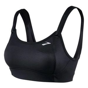 BROOKS BLACK FIONA Athletic Sports Bra Size 32C